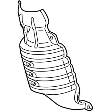 Acura 18121-5J6-A01 Cover Complete B, Front P