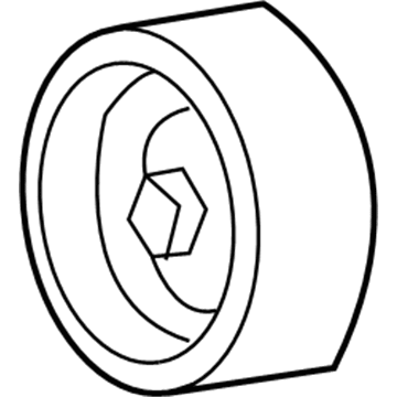 Ford 5L3Z-8678-AA Serpentine Idler Pulley