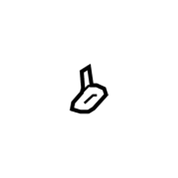 GM 15870264 Weatherstrip Pillar Trim Plug