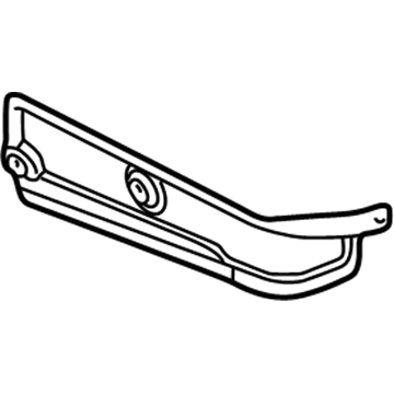 BMW 51-12-8-164-020 Heat Insulator Rear Silencer