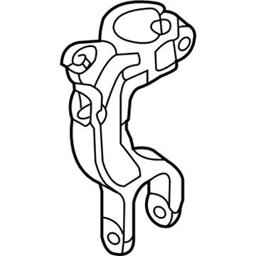 Hyundai 54681-D2550 Fork-Front Shock Absorber Mounting, LH