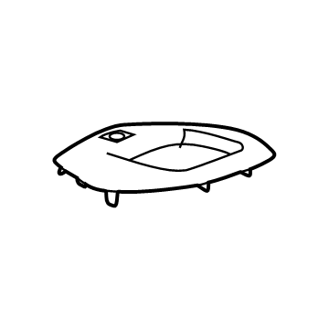 GM 42712242 Trim Bezel