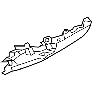 BMW 51-16-9-121-506 Trim, Glovebox, Outer