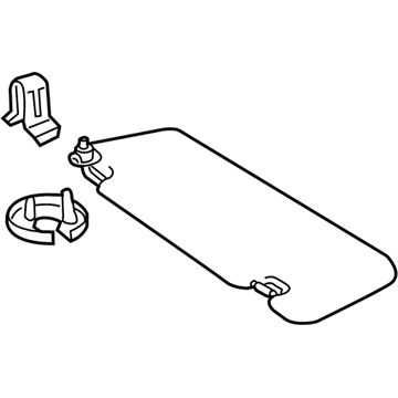 Toyota 74320-74070-B0 Sunvisor