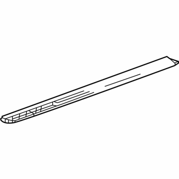 GM 84804413 MOLDING ASM-FRT S/D *SILVER V