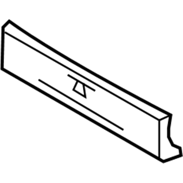 Infiniti 96210-1LA0A Bracket - Licence Plate