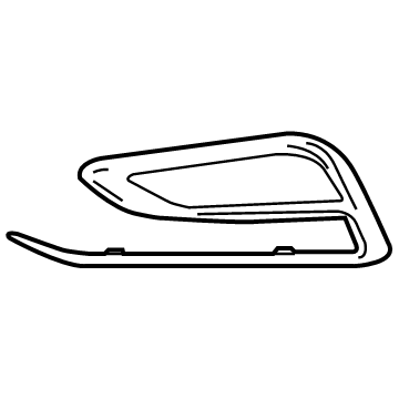 GM 23422696 Trim Bezel