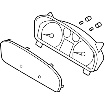 GM 96878237 Cluster Assembly