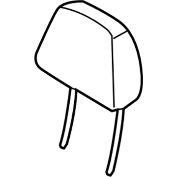 BMW 52-10-7-211-771 Headrest Imitation Leather