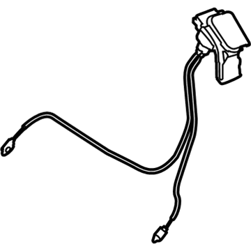 BMW 52-10-6-979-351 Unlocking Unit, Left
