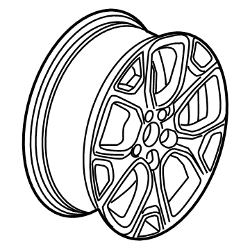 Mopar 6ML05LAUAA Wheel-Aluminum