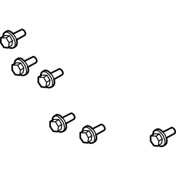 Mopar 6104374AA Bolt-HEXAGON Head