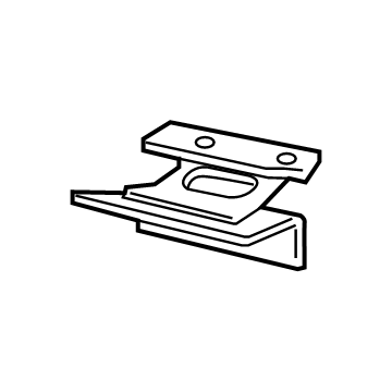 Mopar 68195878AA Radiator Support Bracket