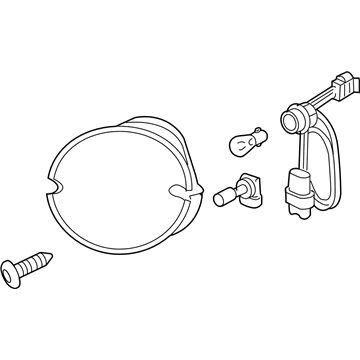 GM 15852221 Park/Turn Lamp