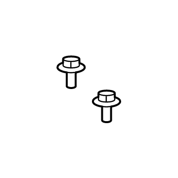 Mopar 68113040AA Screw