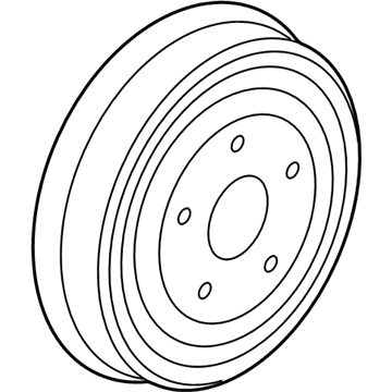 GM 10304169 Drum Asm, Rear Brake