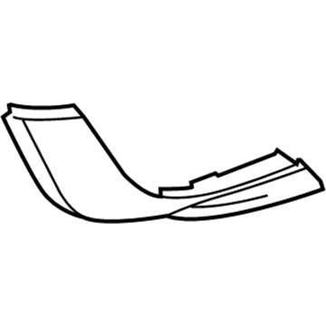 BMW 51-12-7-365-155 Black Band, Rear Bottom Left