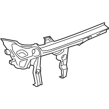 BMW 51-12-7-411-145 Guide For Bumper, Side, Left