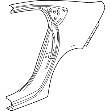 GM 39238674 Quarter Panel