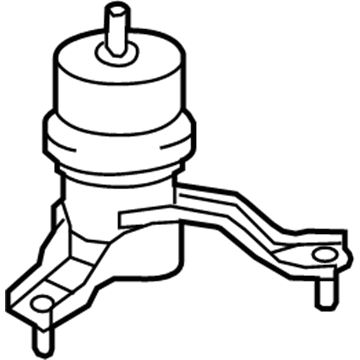 Lexus 12362-31040 Insulator, Engine Mounting, RH(For Transverse Engine)