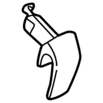 BMW 52-10-8-267-507 Lever Outer Left