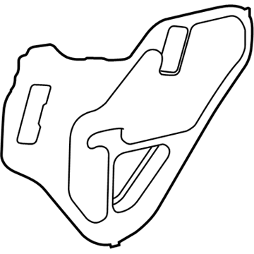 Lexus 67841-53050 Cover, RR Door SERVI