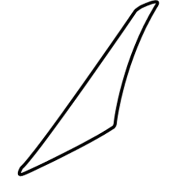 Lexus 67857-53050 Protector, RR Door P