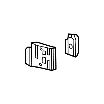GM 22957106 Striker Reinforcement