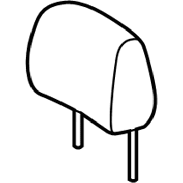 Toyota 71940-0C460-B3 HEADREST Assembly, Rr Se