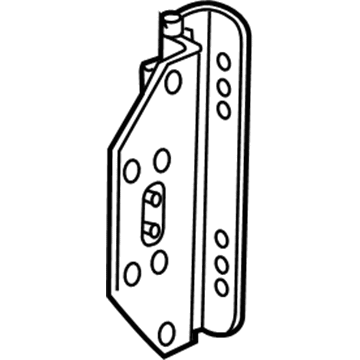 Mopar 4865462AG Hinge-Front Door