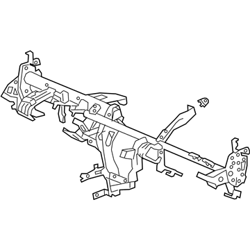 Honda 61310-TVA-A00ZZ Beam, Steering Hanger