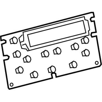 Lexus 86442-60260 Board, Heater Control