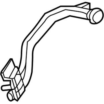 Nissan 17221-0W000 Tube Assy-Filler