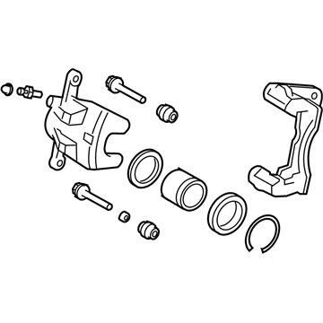 Lexus 47730-12A70 Front Passenger Disc Brake Cylinder Assembly