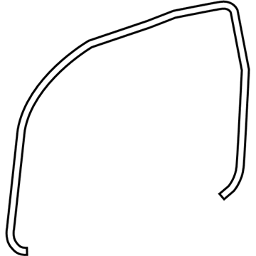 Toyota 62311-04041 Surround Weatherstrip