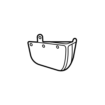 GM 84639028 Mud Guard