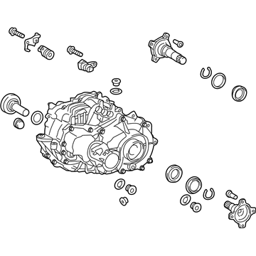 Lexus G1050-48020 Motor Assembly, Rear Tract