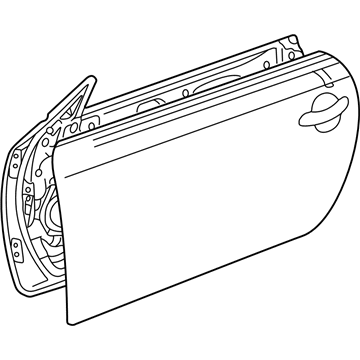 Lexus 67001-24090 Panel Sub-Assy, Front Door, RH