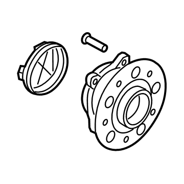 Kia 51750J5000 Front Wheel Hub Assembly