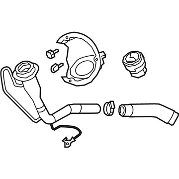 Mopar 57009248AA FUEL FILLER
