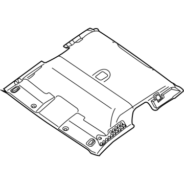 Nissan 739B0-9BU3D MODULE ASSY-ROOF TRIM