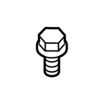 Mopar 6102403AA Bolt-HEXAGON FLANGE Head