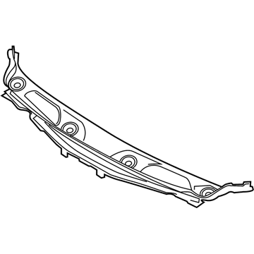 BMW 51-71-7-354-217 Cover, Cowl Panel, Part 1