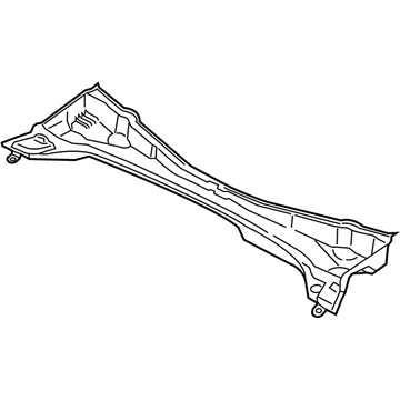 BMW 51-71-7-354-229 Cover, Cowl Panel, Part 2