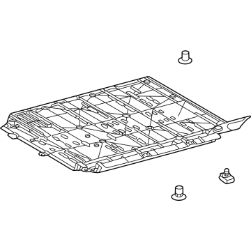 Toyota 58399-42040 Center Shield