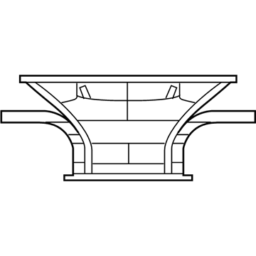 Mopar 68003440AB Duct-DEFROSTER