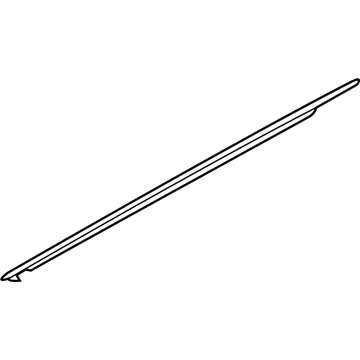Kia 832104D001 WEATHERSTRIP Assembly-Rear Door