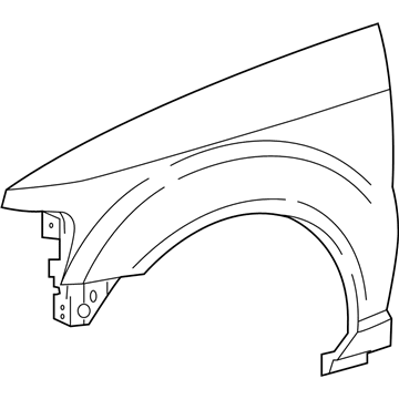 Ford 7A2Z-16005-A Fender