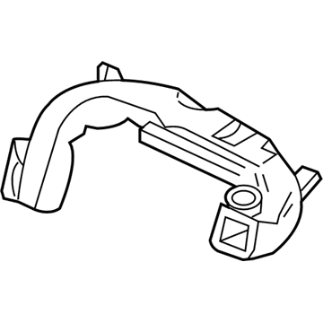Ford 4L2Z-19B680-AA Duct Assembly