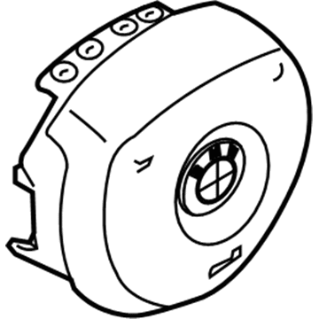 BMW 32-30-6-884-668 AIRBAG MODULE, DRIVER'S SIDE